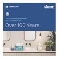 Paper Towels and Napkins | Kleenex 25639 1-Ply 7.5 in. x 700 ft. Hard Roll Paper Towels with Premium Absorbency Pockets - White with Gray Core (6/Carton) image number 3