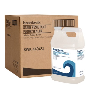 Boardwalk 115000-41ESSN 1 gal. Stain Resistant Floor Sealer - Unscented (4/Carton)