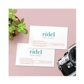 Labels | Avery 05371 2 in. x 3.5 in. Printable Microperforated Business Cards with Sure Feed Technology - White (250 Cards, 10/Sheet, 25 Sheets/Pack) image number 2