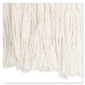 Mops | Boardwalk BWK2020RCT #20 Cut-End Rayon Wet Mop Head - White (12/Carton) image number 2