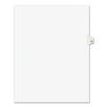 Dividers & Tabs | Avery 01059 11 in.x 8.5 in. 10-Tab Avery Style 59 Preprinted Legal Exhibit Side Tab Index Dividers - White (25/Pack) image number 0