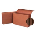 File Folders | Smead 71111 5.25 in. Expansion 1 Section Expanding Wallet With Elastic Cord - Redrope/Legal Size (10/Box) image number 1