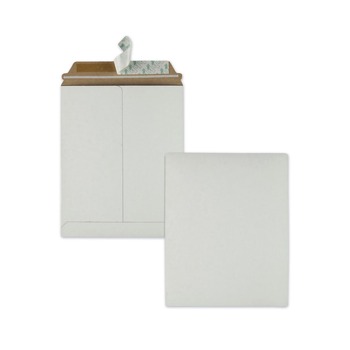 ENVELOPES AND MAILERS | Quality Park QUA64014 9 x 11.5 Cheese Blade Flap Photo/Document Mailer - White (25/Box)