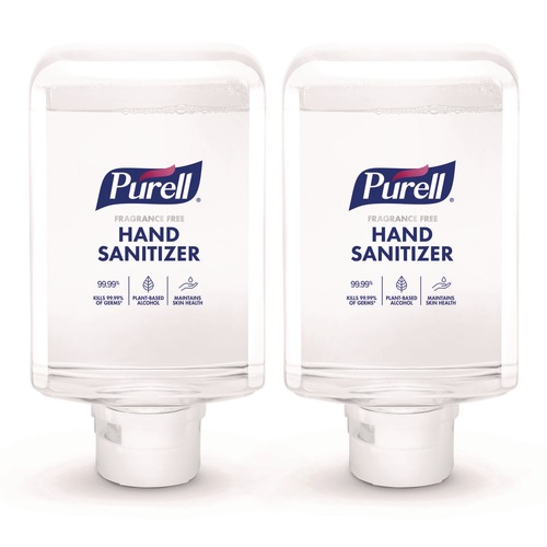 Hand Sanitizers | PURELL 8351-02 1,200 mL Refill Advanced Hand Sanitizer Foam For ES10 Automatic Dispensers - Fragrance Free (2/Carton) image number 0