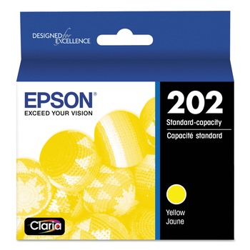Epson T202420-S 165 Page-Yield (202) Claria Ink - Yellow