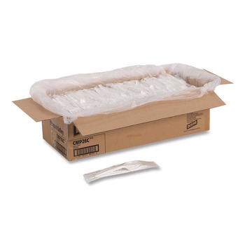 FACILITY MAINTENANCE SUPPLIES | Dixie CMP26C Mediumweight Polypropylene Cutlery Fork/Knife/Teaspoon Plastic White (250/Carton)