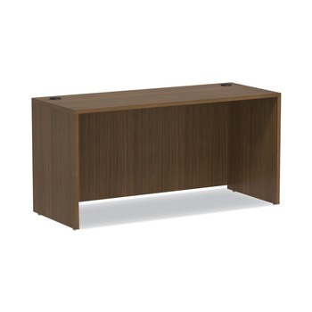 Alera ALEVA256024WA 59.13 in. x 23.63 in. x 29.5 in. Valencia Series Credenza Shell - Modern Walnut