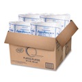  | Dart 10PWCR 10.25 in. Diameter Concorde Foam Plate - White (4 Packs/Carton) image number 0