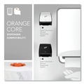 Paper Towels and Napkins | Scott 47035 1-Ply 8 in. x 580 ft. Slimroll Towels - White/Orange Core (6/Carton) image number 6