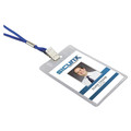Label & Badge Holders | SICURIX BAU67820 SICURIX 2.75 in. x 4.13 in. Vertical Badge Holder - Clear (12/Pack) image number 5