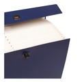 File Folders | Smead 70806 16.63 in. Expansion 2/5-Cut Tabs Expanding 19-Section File Box - Legal Size/Blue image number 3