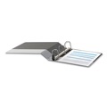 Binders | Universal UNV30731 2 in. Capacity 11 in. x 8.5 in. 3 Rings Deluxe Easy-to-Open D-Ring View Binder - Black image number 1
