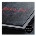 Back to School Sale | Black n' Red D66174 11.75 in. x 8.25 in. Sheets Wide/Legal Rule 1-Subject SCRIBZEE Compatible Hardcover Casebound Notebooks - Black/Red Cover image number 3