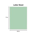 Back to School Sale | Universal UNV11203 8.5 in. x 11 in. 20-lb. Deluxe Colored Paper - Green (500/Ream) image number 2