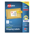 Labels | Avery 08464 3.33 in. x 4 in. Shipping Labels with TrueBlock Technology - White (600/Box) image number 0