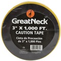 Floor Signs & Safety Signs | Great Neck 10379 3 in. x 1,000 ft. Non-Adhesive Caution Safety Tape - Yellow image number 7