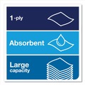 Skin Care & Hygiene | Tork 290095 Advanced Matic 7.7 in. x 900 ft. Hand Towel Roll - White (6 Rolls/Carton) image number 6
