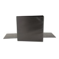 Just Launched | Universal UNV20991 Economy 3 in. Capacity 11 in. x 8.5 in. 3 Round Ring View Binder - Black image number 5