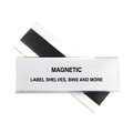 Back to School Sale | C-Line 87247 2 in. x 6 in. Side Load HOL-DEX Magnetic Shelf/Bin Label Holders - Clear (10/Box) image number 0