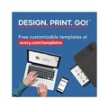 Labels | Avery 05352 2 x 4.25 Copier Mailing Labels - White (10/Sheet, 100 Sheets/Box) image number 4