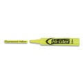 Highlighters | Avery 24130 HI-LITER Desk-Style Chisel Tip Highlighters - Fluorescent Yellow Ink/Black Barrel (200/Box) image number 2