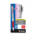 Pens | Pilot 32212 EasyTouch Fine 0.7 millimeter Retractable Ballpoint Pen - Red Ink/Clear Barrel (1-Dozen) image number 1