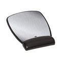 Mouse Pads & Wrist Support | 3M MW309LE 8.6 in. x 6.75 in. Antimicrobial Gel Compact Mouse Pad with Wrist Rest - Black image number 0