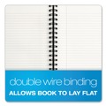 Notebooks & Pads | TOPS 25331 Royale 10.5 in. x 8 in. Wirebound Medium/College Ruled Business Notebook - Black/Gray image number 4