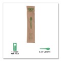 Cutlery | Eco-Products EP-S213-W General Purpose Spoon Wood Cutlery - Natural (500/Carton) image number 5