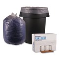 Just Launched | Boardwalk X8647DCKR01 43 in. x 47 in. 56 gal. 1.4 mil Low-Density Can Liners - Clear (100/Carton) image number 2