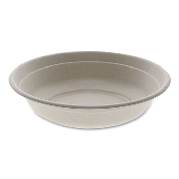 BOWLS AND PLATES | Pactiv Corp. YMC508BWL32P 32 oz EarthChoice Fiber-Blend Bagasse Dinnerware Bowl - Natural (400/Carton)