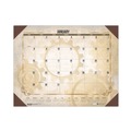 Back to School Sale | House of Doolittle 157 22 in. x 17 in. 12-Month (Jan-Dec) 2026 Recycled Vintage Desk Pad Calendar - Vintage Artwork/Sepia Sheets/Brown Corners image number 3