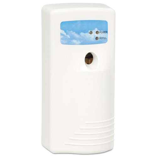 Odor Control | HOSPECO 07521 Stratus II 5 in. x 3.75 in. x 8.5 in. Metered Aerosol Dispenser - White image number 0