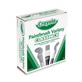 Arts & Crafts Supplies | Crayola 50036 Large Variety Paint Brush Classpack (36/Set) image number 3