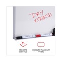 White Boards | Universal UNV43623 36 in. x 24 in. Melamine Dry Erase Board with Anodized Aluminum Frame - White Surface image number 3
