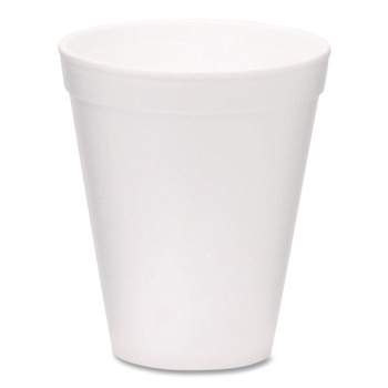 WinCup 221971 12 oz Foam Drink Cups - White (1000/Carton)