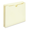 File Folders | Smead 75540 2-Ply Straight Tab Letter Size File Jackets - Manila (50/Box) image number 1