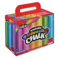 Arts & Crafts Supplies | Cra-Z-Art 10880 12.63 in. Washable Triangle-Shaped Sidewalk Chalk - Assorted Bright Colors (48/Pack) image number 1