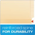 File Folders | Pendaflex 11230EE Straight Tabs Letter Size Laminated Spine Shelf File Folders - Manila (50/Box) image number 3