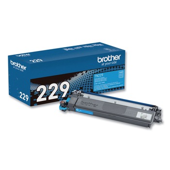 Brother TN229C 1,200 Page-Yield Toner - Cyan