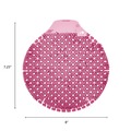 Odor Control | Fresh Products TWDS-F-006I036M-01 0.42 oz. Tidal Wave Urinal Screen - Apple Scent, Red (6/Box) image number 2