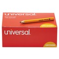 Pencils | Universal UNV24264 HB (#2) Golf and Pew Pencil - Black Lead, Yellow Barrel (144/Box) image number 2