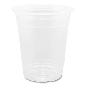 Karat C-KC12-S 12 oz. 92 mm Rim Diameter PET Plastic Cups - Clear (1000/Carton)