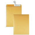 Envelopes & Mailers | Quality Park QUA44762 Redi-Strip 10 in. x 13 in. No. 13-1/2 Cheese Blade Flap Adhesive Closure Catalog Envelope - Brown Kraft (100/Box) image number 0