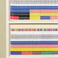 File Folders | Smead 34105 0.75 in. Expansion 2 Fasteners Letter Size TUFF Laminated Fastener Folders with Reinforced Tab - Manila Exterior (50/Box) image number 3