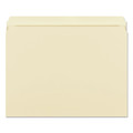File Folders | Smead 10300 Straight Tabs Letter Size 0.75 in. Expansion File Folders - Manila (100/Box) image number 1
