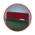 File Folders | Smead 10275 Interior File Folders with 1/3-Cut Tabs - Letter, Maroon (100/Box) image number 5