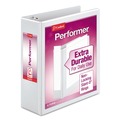 Binders | Cardinal 17600CB Performer 3 Slant D Ring 3 in. Capacity ClearVue Binder - White image number 0