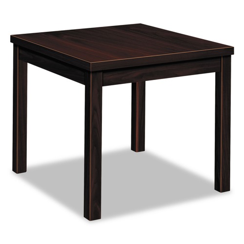 Office Desks & Workstations | HON H80193.NN 24 in. W x 20 in. D x 20 in. H Laminate Occasional End Table - Rectangular Mahogany image number 0