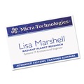 Just Launched | Avery 05390 2-1/4 in. x 3-1/2 in. Horizontal/Vertical Name Badge Insert Refills - White (50/Box) image number 1